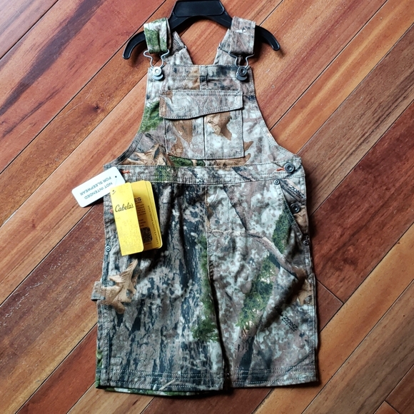 NWT Cabelas Camo Bibs - Picture 1 of 4